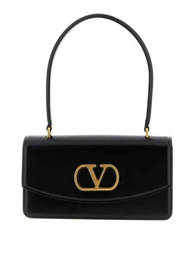 Valentino Garavani Shoulder Bag In Black