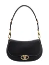 Valentino Vlogo Saddle Shoulder Bag In Black