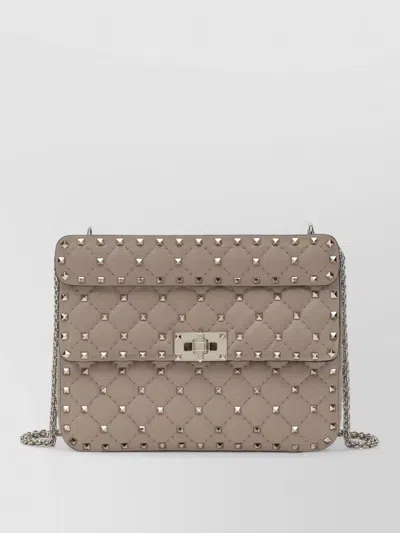 Valentino Garavani Shoulder Bag Chain Strap Quilted Studs
