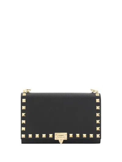 Valentino Garavani Shoulder Bag In Nero