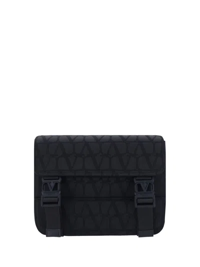 Valentino Garavani Shoulder Bag In Nero