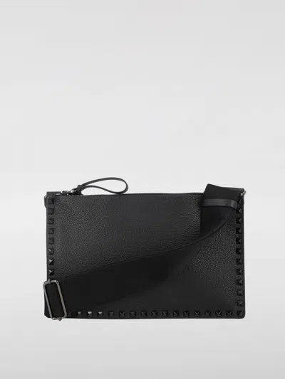 Valentino Garavani Shoulder Bag  Men Color Black In 黑色