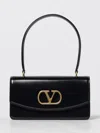 Valentino Vain Bag With Handle In Leather In Black