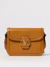 Valentino Leather Shoulder Bags In Brown