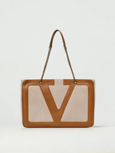 VALENTINO GARAVANI TOTE BAG VALENTINO GARAVANI WOMAN COLOR SAND,431215054