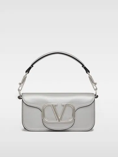Valentino Garavani Shoulder Bag  Woman Color Silver In Neutral