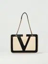 Valentino Large White Chain Tote Bag