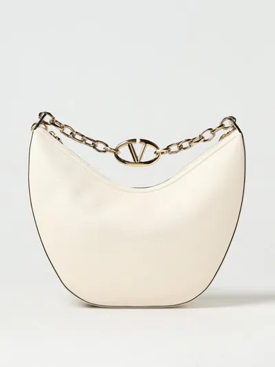 Valentino Garavani Shoulder Bag  Woman In 奶油黄