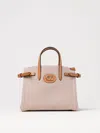 Valentino Antibes Canvas Handbag Structured Shape Buckle In Beige