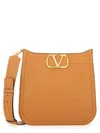 Valentino Shoulder Bag Vlogo In Beige