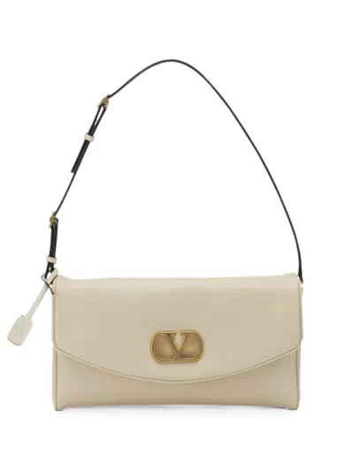 Valentino Garavani Shoulder Bag Vlogo Signature In White