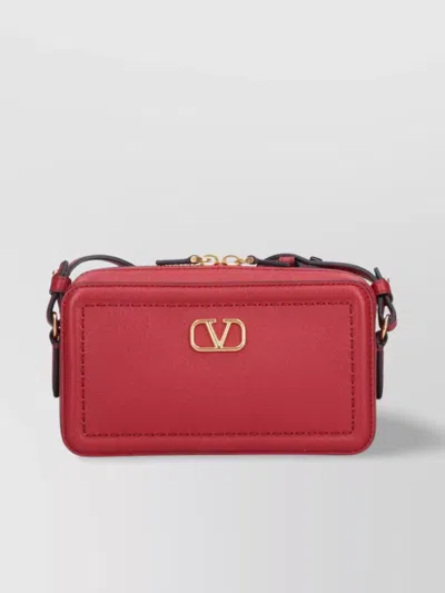 Valentino Garavani Shoulder Bag With Adjustable Strap And Gold-tone Hardware