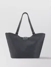 Valentino Shoulder Bag With Studded Detailing And Metal Hardware