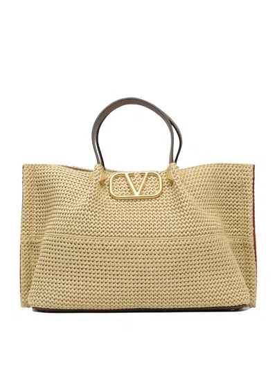 Valentino Garavani Shoulder Bags Beige