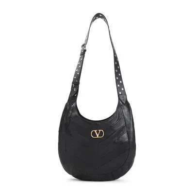 VALENTINO GARAVANI SHOULDER BAGS BLACK