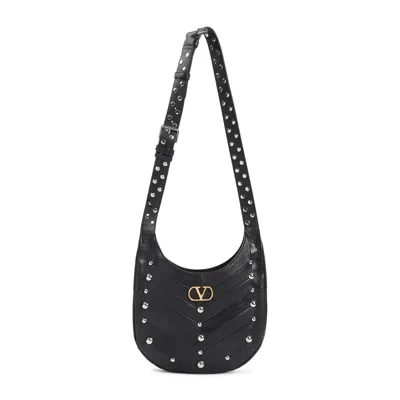 VALENTINO GARAVANI SHOULDER BAGS BLACK