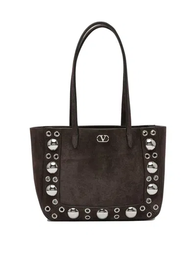 VALENTINO GARAVANI SHOULDER BAGS BROWN