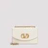 Valentino White Vain Shoulder Bag In White