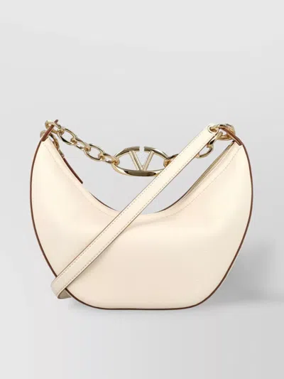 Valentino Garavani Shoulder Bags With Chain-link Strap And Gold Hardware