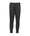 Valentino Side Stripe Trousers In Black
