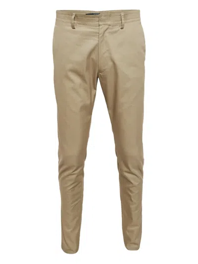 Pre-owned Valentino Side-stripe Trousers In Neutral