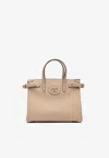 Valentino Shoulder Bags With Adjustable Strap And Stitched Handles In Pink