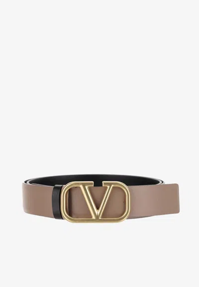 VALENTINO GARAVANI SIGNATURE VLOGO REVERSIBLE BELT