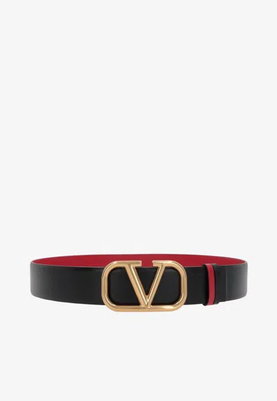 VALENTINO GARAVANI SIGNATURE VLOGO REVERSIBLE BELT