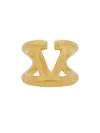 Valentino Rings With Open Design And Polished Finish In Oro18