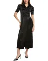 VALENTINO VALENTINO SILK BABYDOLL MAXI DRESS