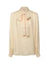 Valentino Silk Blouse In Neutral