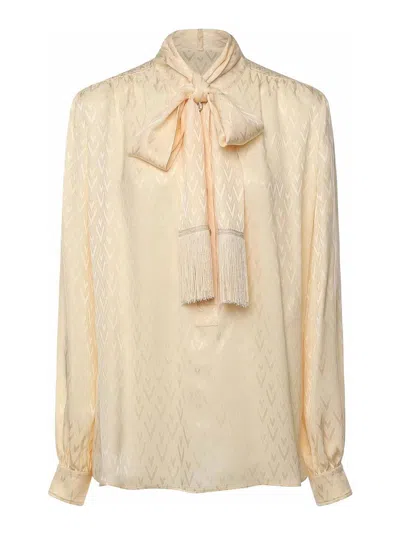 Valentino Silk Blouse In White