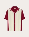 VALENTINO VALENTINO SILK BOWLING SHIRT