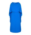 Valentino Garavani Electric Midi Dress In Blue