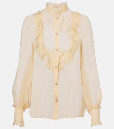 VALENTINO SILK CHIFFON BLOUSE