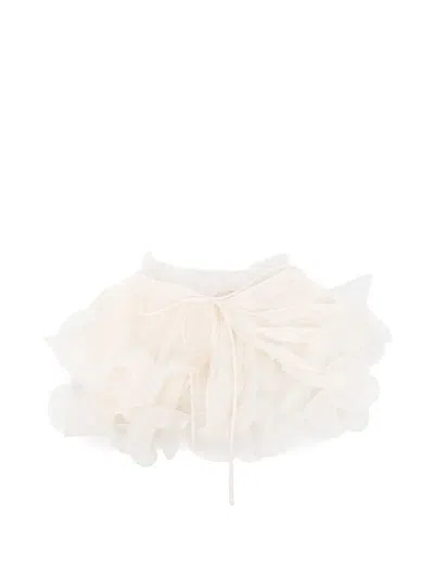 Valentino Garavani Silk Collar In Neutrals