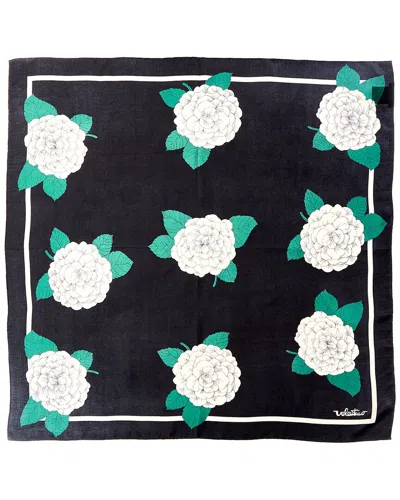 Valentino Garavani Valentino Silk Foulard In Black