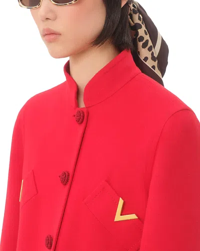 Valentino Garavani Silk Foulard In Multi