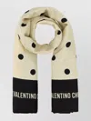Valentino Silk Foulard With Polka Dot Pattern