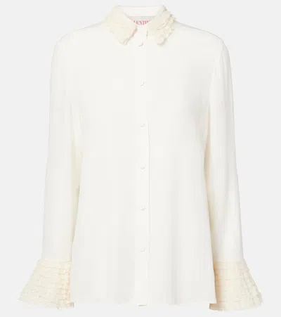 VALENTINO SILK GEORGETTE BLOUSE