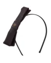 Valentino Vlogo Signature Bow Detailed Headband In Black