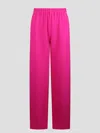 Valentino Crepe Couture Wide-leg Trousers