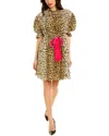 Valentino Silk Mini Dress In Multi