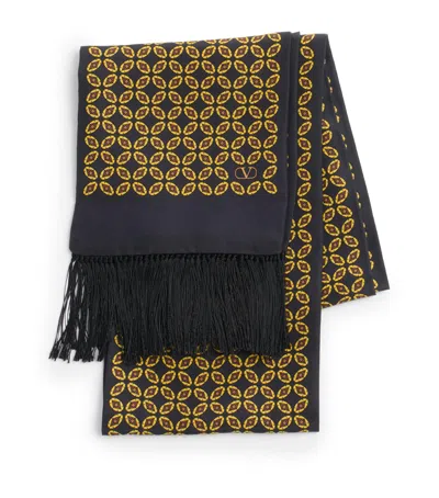 VALENTINO SILK PRINTED SCARF