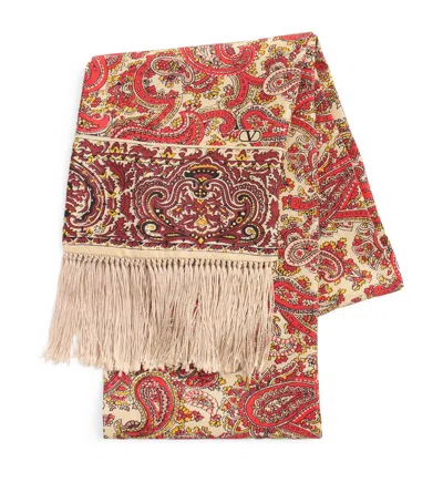 Valentino Garavani Silk Printed Scarf