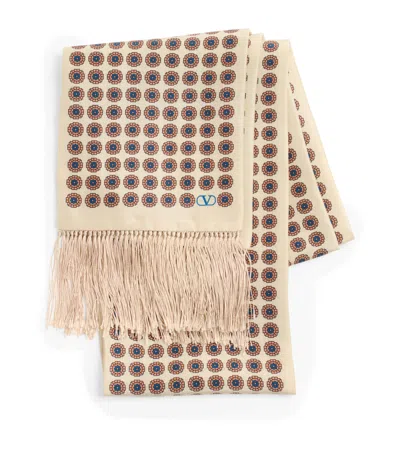 VALENTINO SILK PRINTED SCARF