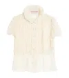Valentino Chiffonbluse Frau Elfenbein 46 In Ivory