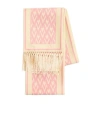 Valentino Toute La V Silk Scarf In Nude