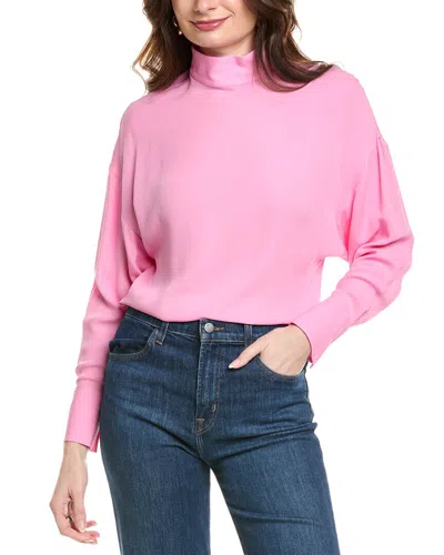 Valentino Silk Shirt In Pink