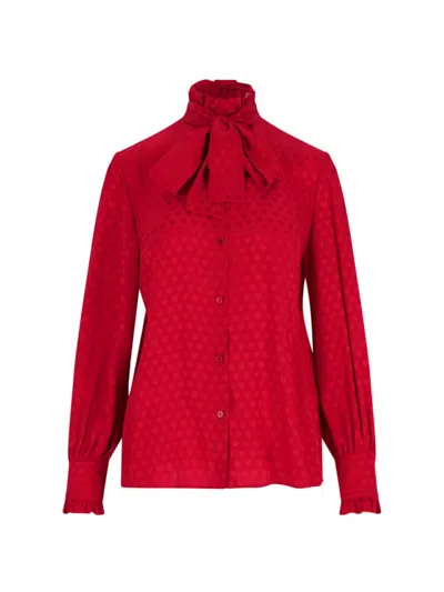 VALENTINO VALENTINO SILK SHIRT – RED